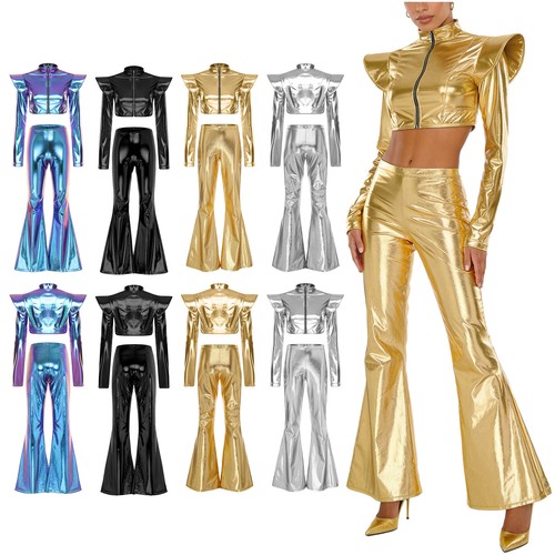 Damen metallic glänzendes - damen,