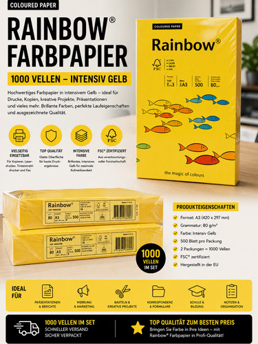 000 blatt rainbow - blatt, color