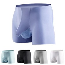 Herren Boxershorts Eis Seide