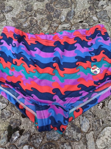 Seltene bunte ddr badehose - bunte,