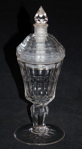 Barock sachsen flacon glas - sachsen,