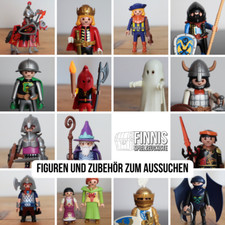 Playmobil Figuren und Zubehör zum Aussuchen Ritter Krieger Wikinger Asia Burg