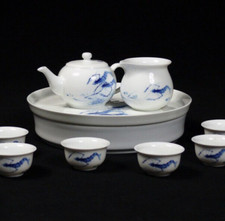 Chinesisches teeservice - chinesisches,