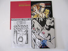 Erotik-Comic-Alben von Italiens Top-Zeichnern – 3 Hardcover-Alben***neu