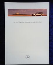 Mercedes E-Klasse T-Modelle W210 Prospekt E 290 TD, E200, E230, E420, 2.1997