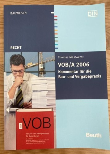 Vob 2006 allgemeine - vob/a,