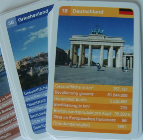 Kartenspiel kennst europa - kennst,