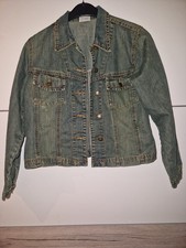 Grüne Jeansjacke Kinder/Judendliche Gr. 152
