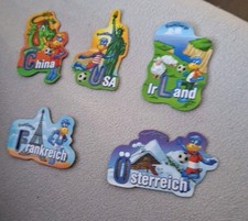5 Länder-Magnete von