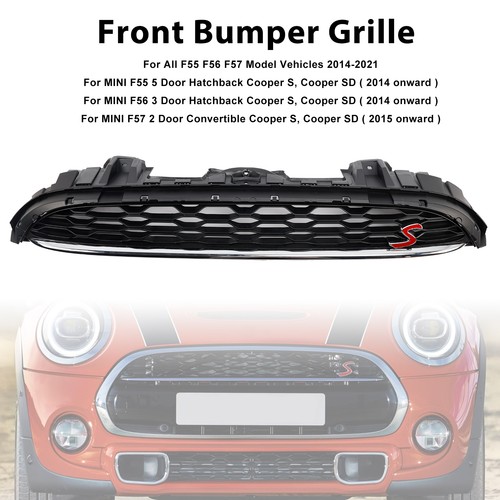 Black front mesh - front, grille
