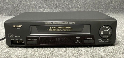 Sharp a593u vhs vcr head - vhs, 4-head