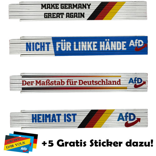 Afd zollstock 2 meter - afd, 💙
