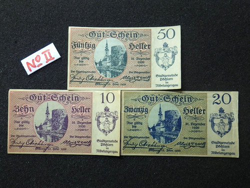 Notgeld österreich - x,