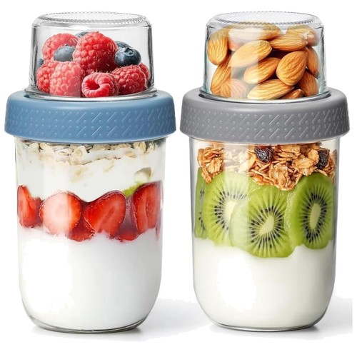 Joghurtbecher glas set - glas, 2x