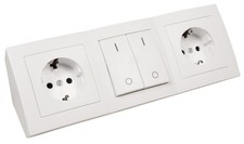 Aufbau Steckdosenblock