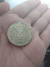 5-Deutsche Mark 1989 D -Rare