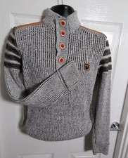 Wam Jeanspullover grau in