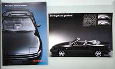 TOYOTA Celica Cabrio - 1991 - Prospekt Brochure - SET mit 2 Prospekten