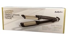 Welleneisen BaByliss C260E EasyWaves Texturiereisen  Schwarz & Silber 160-200°C