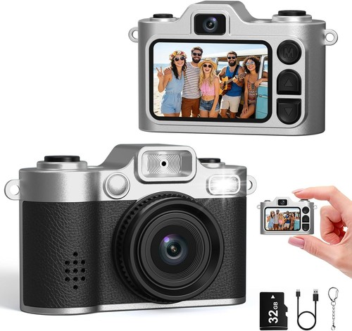 Mini digitalkamera 1080p hd - -,