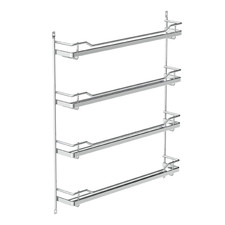 Gewürzregal | Hängend | Wand | Einbauschrank | Metall | Nachrüsten | Schrauben
