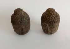 Buddha Kopf Stein, massiv