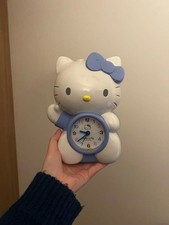 Hello Kitty Wecker Weiß Blau