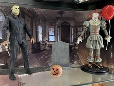Halloween Michael Myers + It Es Pennywise Figuren