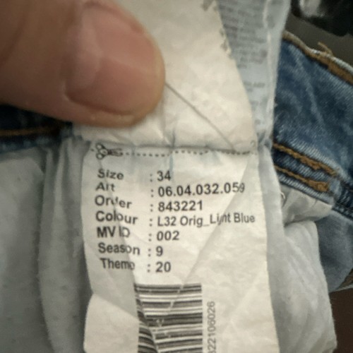 Smog herren skinny jeans blau - herren,