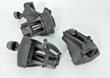 4x Thule 757 Fußsatz Dachträger – für offene Reling – abschließbar