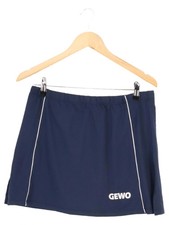 GEWO Sportrock Damen 42; XL Blau Polyester Minirock Tennis Tischtennis Sport