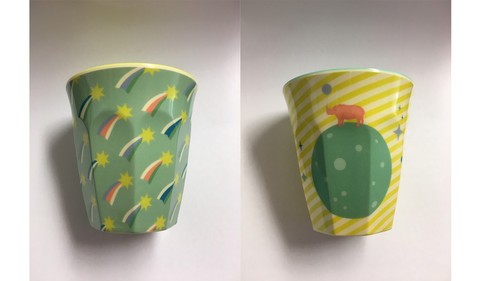 Rice kinderbecher aus - kinderbecher, melamin