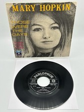 MARY HOPKIN - THOS WERE THE DAYS - (45 RPM - ITALY)