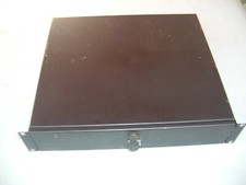 19" Rackschublade 2HE 39,5cm Einbautiefe, abschließbar 95% Auszug gebraucht