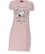 SNOOPY PEANUTS DAMEN NACHTHEMD BIGSHIRT ROSA XL NEU
