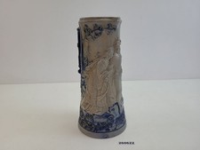 Großer Krug Keramik Blau Grau