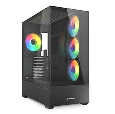 Sharkoon PC Gehäuse AK6 RGB Black ATX schwarz