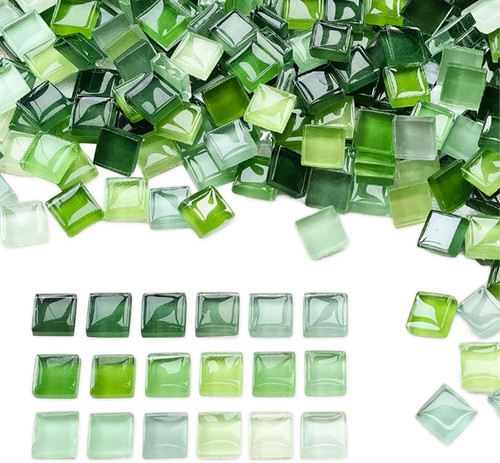 Glas mosaiksteine 1x1cm für - glas,