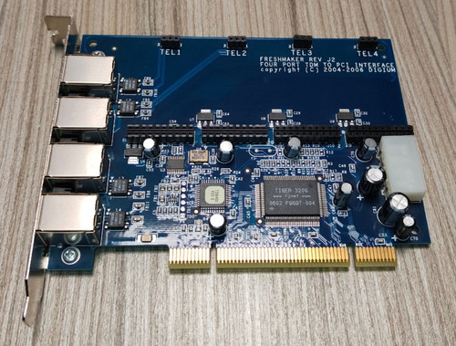 Digium wildcard tdm400p - tdm400p, 4-port