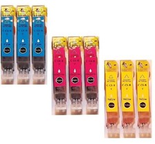 9 Patronen für Canon PIXMA IP4200 IP4300 IP4500 IP3300 IP5200R IP5300 MP520