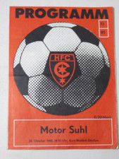 Ddr fußball programm - programm, heft