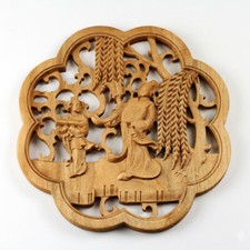 Wandornament, Holz Wandbild