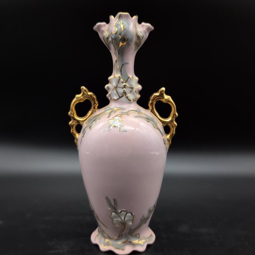 Jugendstil vase haas - h&c, &
