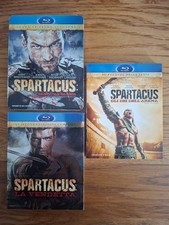 Spartacus blu ray DVD 1-3