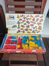 Fischertechnik 3 Bis 6 Vorstufe Kindergarten Grundschule (Original 1970er J.)