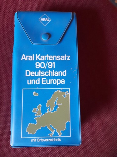 Alter aral straßenkartensatz - aral,
