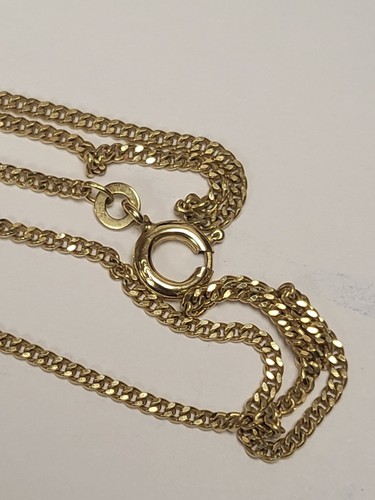 Zarte kette 333 gold - kette, 69cm