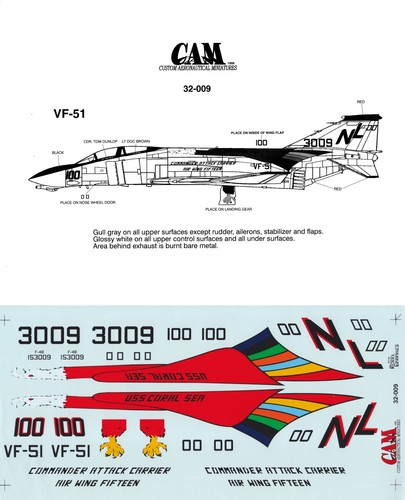 Cam decals 4b phantom - cam, f-4b