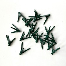 20 Lego Stengel dunkelgrün