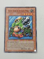 Yu-Gi-Oh Einzelkarte Toon Goblin Attack Force bespielt